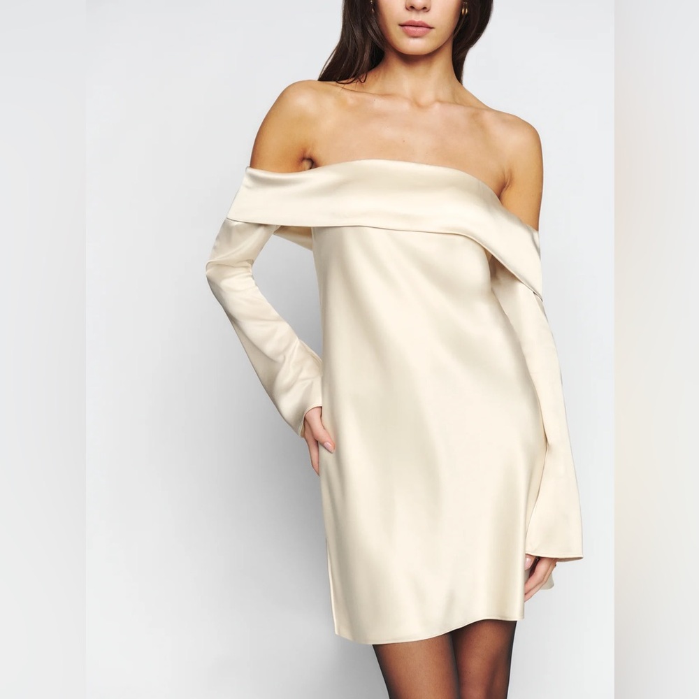 Reformation Maves Dress in White